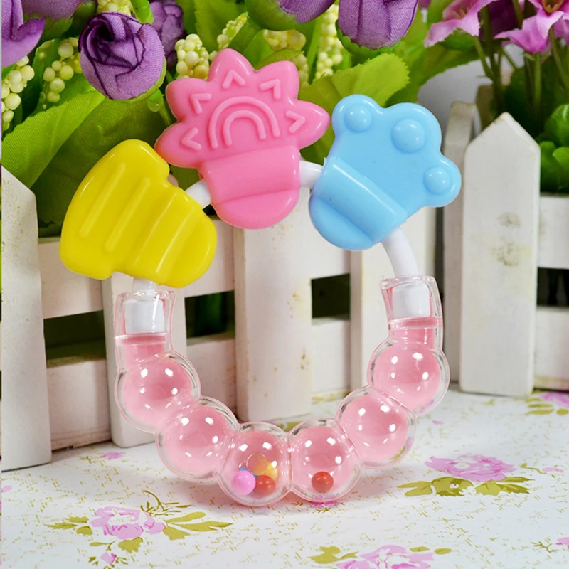 Buy Cute Baby Toddler Molar Toothbrush Silicone Baby Palm Style Teethers Infant