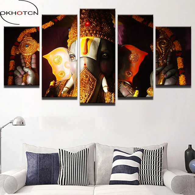 Buy OKHOTCN Modern Wall Art Canvas Painting Frame Home
