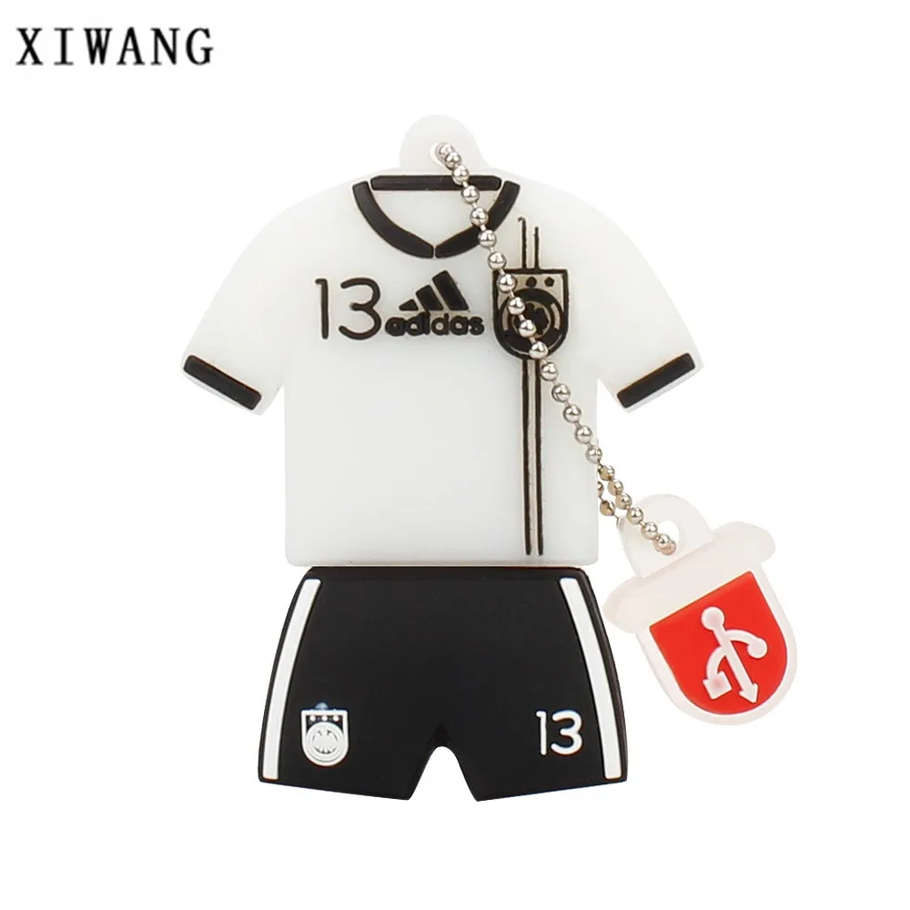 

usb flash drive 128gb pen drive soccer clothing series usb memory stick u disk 2.0 4GB 8GB 16GB pendrive 32GB 64GB holiday gift