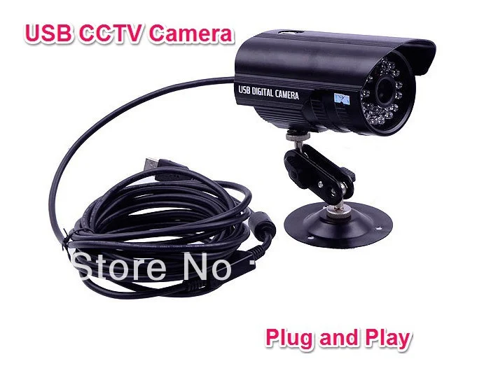 

IR Nightvision Waterproof Indoor outdoor Motion Detection USB CCTV camera Used For Home Shop Office
