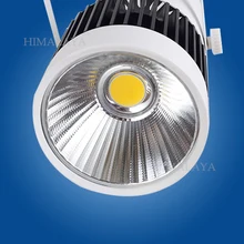 Toika 10 шт./лот 20 Вт светодиодный Трек свет два провода трек свет для магазина/освещение для торговых центров лампа опционально точечный свет