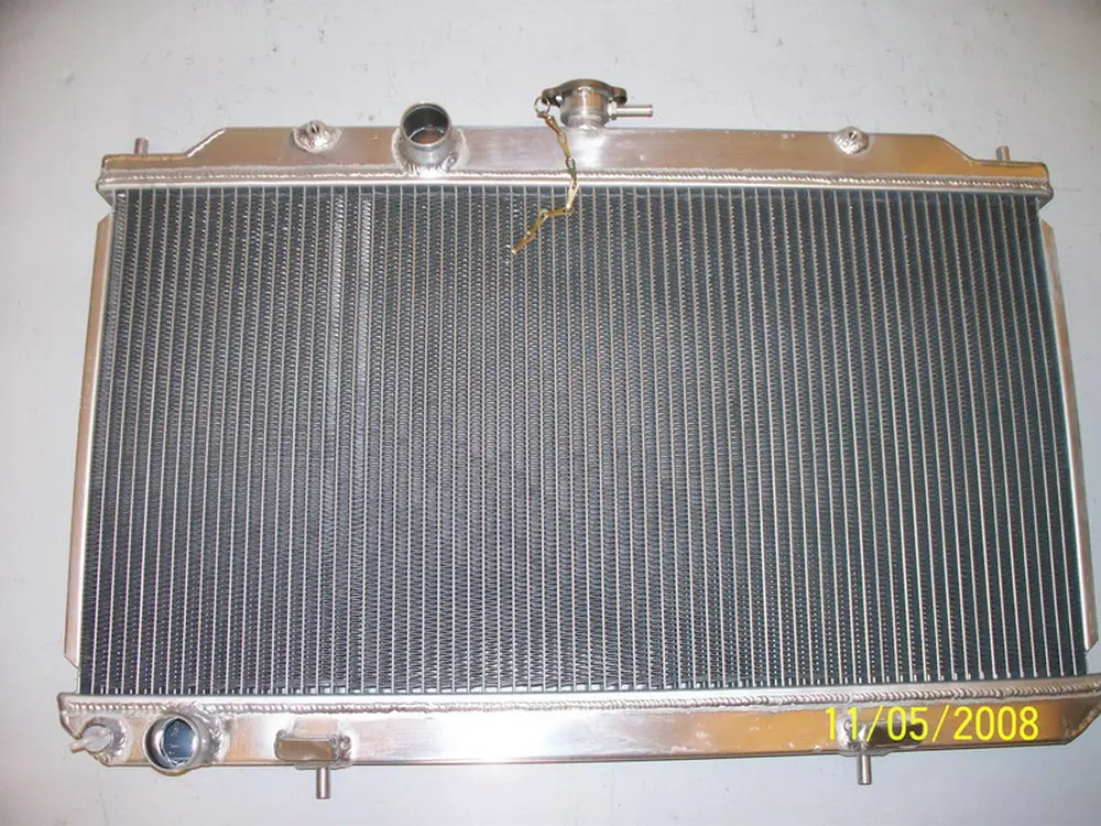 Алюминиевый радиатор+ вентиляторы для Nissan Sentra B15 SE-R Spec-V MT 1.8L 2.0L 2,5 L QG18DE QR25DE I4 2000-2006 XE GXE S CA