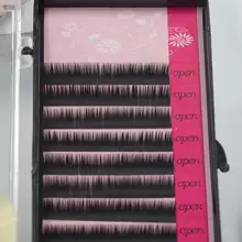 Новое поступление 1 комплект C Curl индивидуальная норка наращивание ресниц мягкие черные Поддельные Накладные ресницы размер 8-14 мм макияж инструменты