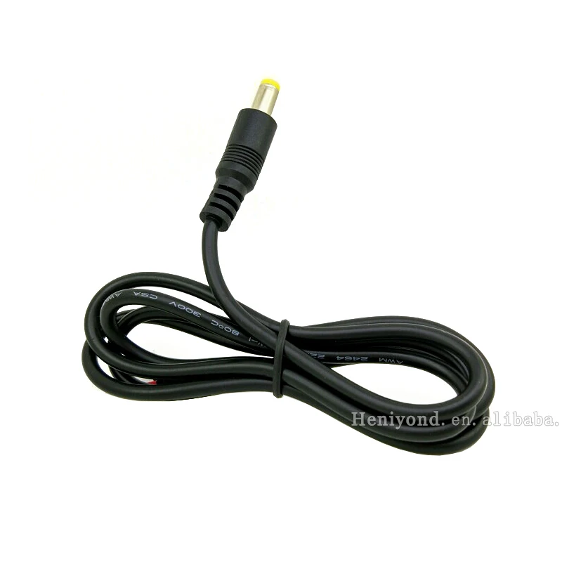 10Pcs New 5.5mm x 2.1mm DC Power Male cable Jack Adapter Connector Plug for CCTV cable LED Light  line