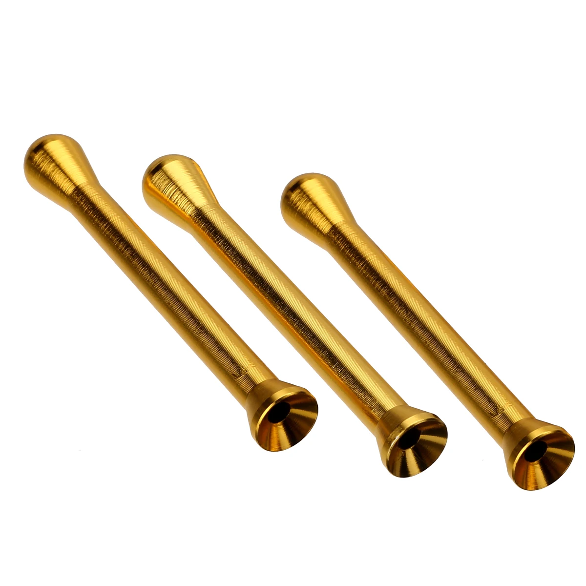 3pcs Portable Metal Snuff Straw Sniffer Snorter Nasal Tube Snuffer Bullet For Smoking Pipe Accessories Mayitr