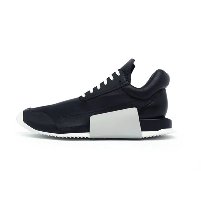 De Para Couro Lace Black Europeu Baixo white Dos Tênis Up Outddor Sapatos Branco Casual Homens Top Luxo Natural Moda Estilo p0wzqc0