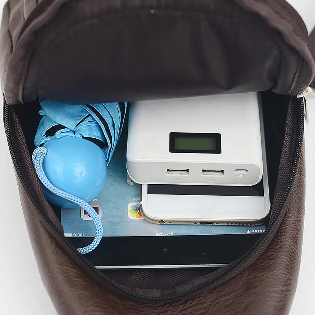 Модная летняя повседневная мужская модная повседневная спортивная сумка для бега сумка на плечо одноцветная сумка-мессенджер с карманом