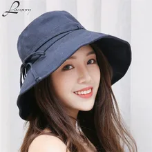 Lanxxy новая хлопковая льняная Кепка шляпы женская летняя шляпа складная Панама рыболовные кепки для мужчин