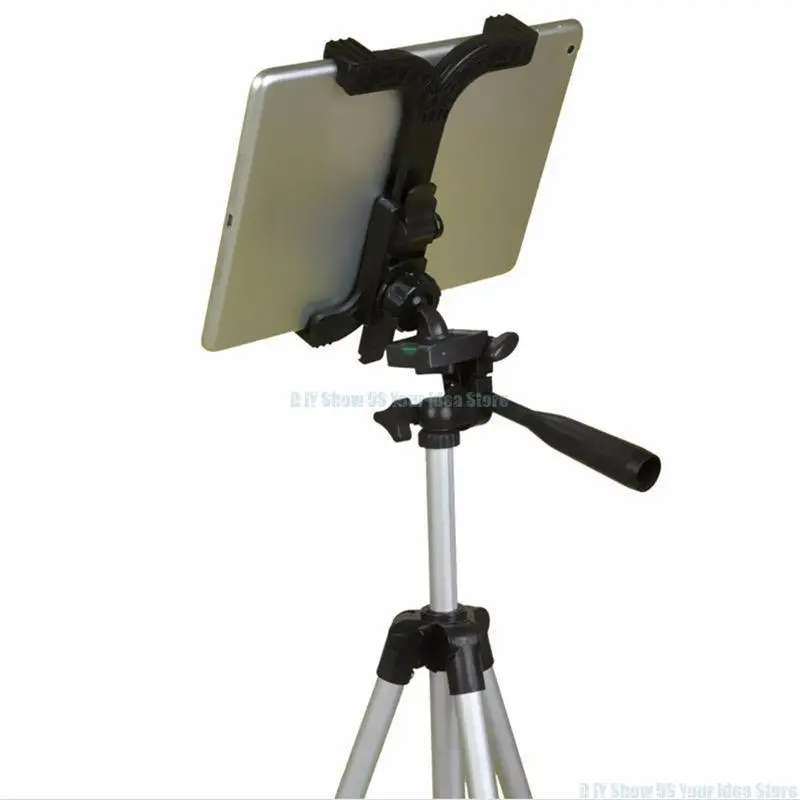 

High Quality ABS Self-Stick Tripod Mount Stand Holder Tablet Mount Holder Bracket Clip Accessories For 7-11 Inch Tablet For iPad