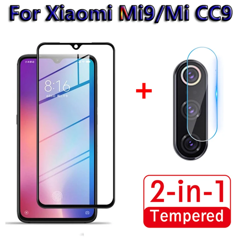 2 в 1 закаленное стекло для Xiaomi mi 9 mi 9SE CC9 задняя камера Объектив Стекло защита экрана пленка для xiomi Xiaomi mi CC9 CC9E