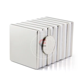 

1pcs L50x50x5mm per wholesale permanent magnet Strong Rare Earth Block Neodymium Magnets N50