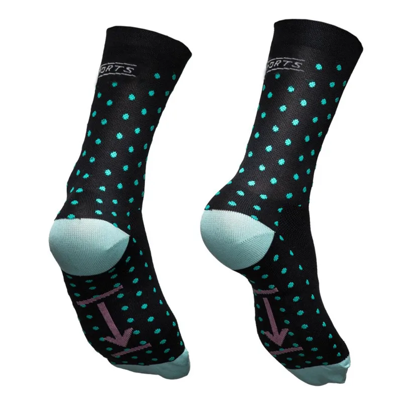 5 цветов, высококачественные профессиональные велосипедные носки, брендовые дышащие спортивные носки, велосипедные носки, спортивные гонки на открытом воздухе - Цвет: black pink