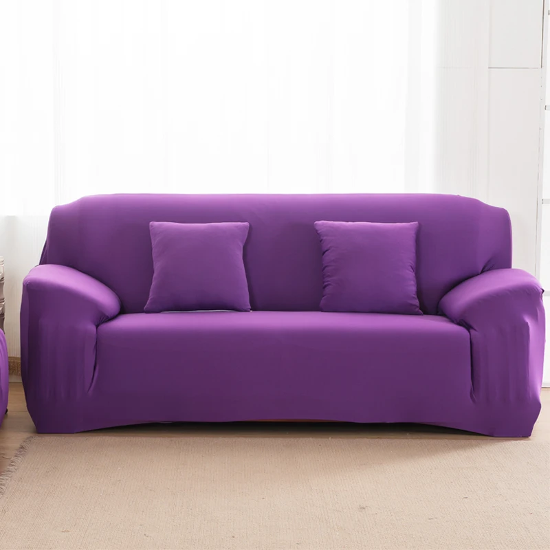 Solid Color Tight All inclusive Sofa Towel Slipcover