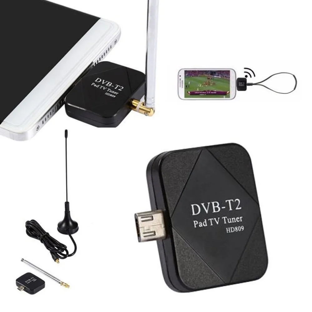 DVB T2 Mini Micro USB DVB T HD Digital TV Tuner TV Receiver for Android
