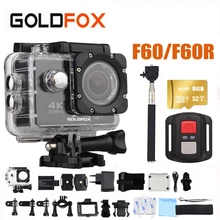 F60/F60R 16MP 4K Wifi Экшн-камера 170D широкоугольный объектив 30M Подводный 1080P HD камера Go Pro Sport DV велосипедный шлем камера