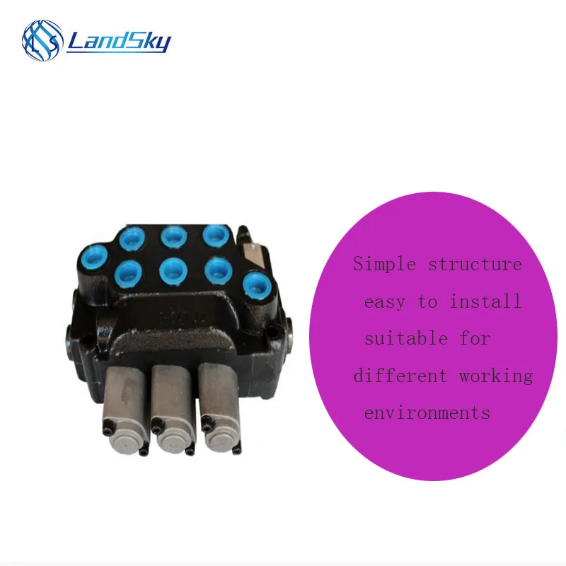 ZT12 electrical control manual multi-way hydraulic