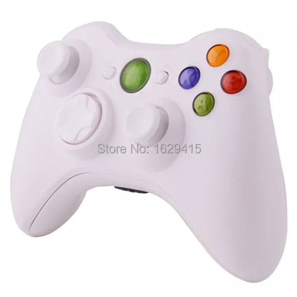 

IVY QUEEN Custom Matte White Housing Shell With Full Buttons Mod Kit For Xbox 360 Wireless Controller Cover Case Game Parts