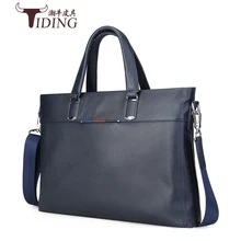 Мужские сумки Новинка Мужской портфель из коровьей кожи в деловом стиле повседневные винтажные модные брендовые сумки человек плечо сумки для ноутбуков