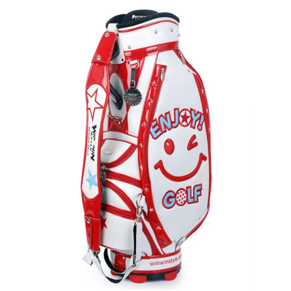 WINWIN STYLE Ladies golf bag with smile face High Quality Women golf ...