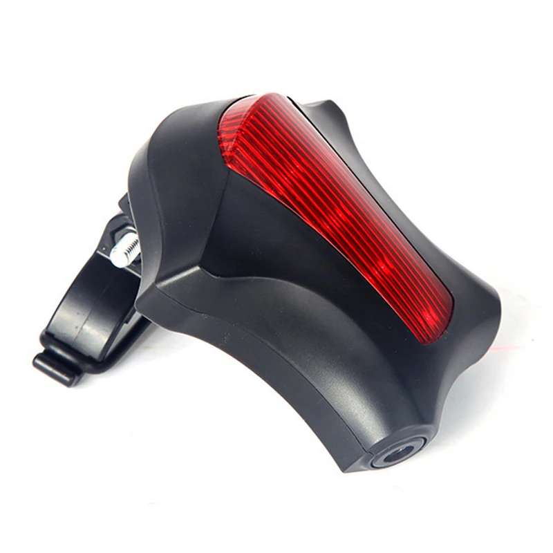 

New Arrival! Bicycle LED Taillight Safety Warning Light 5 LED+2 Laser Night Mountain Bike Rear Light Tail Lamp Bycicle Light