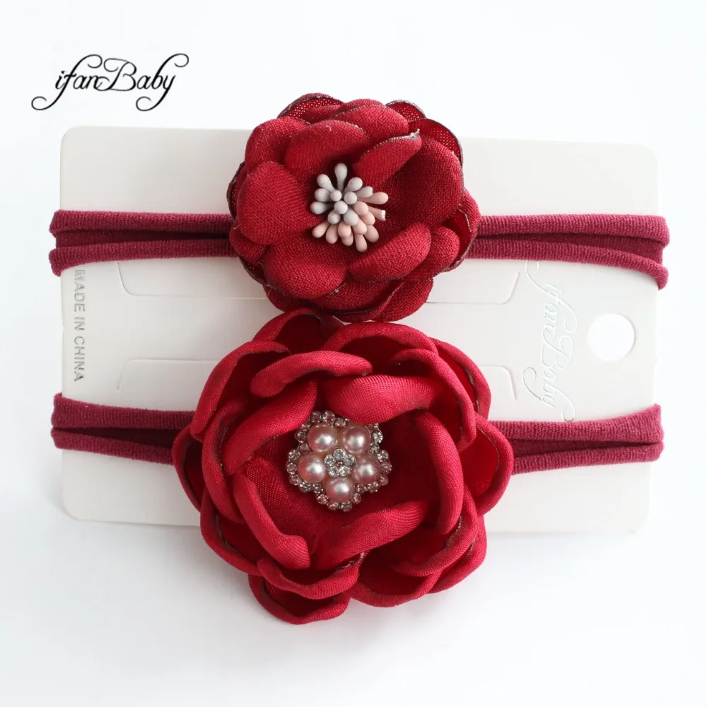 kids girl flower headband (2)