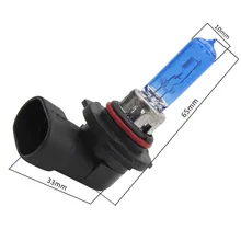 Яркий автомобильный светильник 2 шт. 9005 55 Вт 12 В ксеноновый газовый галогенный автомобильный головной светильник 6000 К белых светильников и ламп накаливания Прямая поставка 19M5