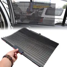 Universal 1PCS Black font b Car b font Side Window Sun Shade Mesh Cover Visor Shield