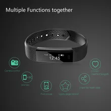 Bluetooth Smart Wristbands sport fitness tracker armband for Pedometer Sleep Tracker Call Reminder  Remote Control Social Media 