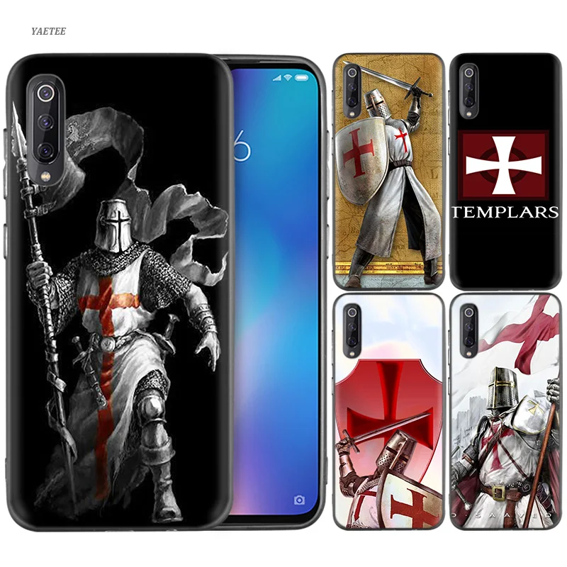

Templar Knight Cartoon Case Coque for Redmi Note 6A S2 GO 7 6 5 4 4X Xiaomi Mi 9 8 A2 A1 Pro Poco F1 Lite Plus Silicone Cover