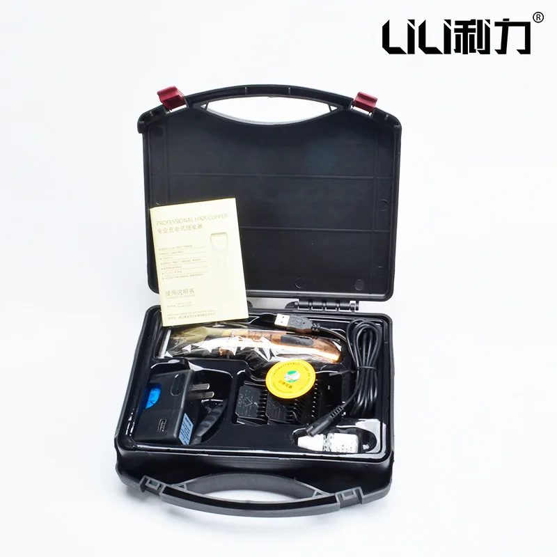 100-240v Professional Hair Clipper Hair Trimmers strong Motor haircut Cutting Machine shaver for Salon Family men adult