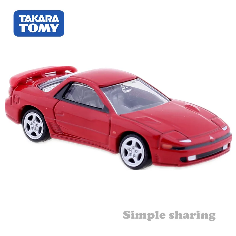 Takara Tomy Tomica Premium 18 Mitsubishi GTO Твин турбо 1: 63 Миниатюрный литой автомобиль игрушка поп модель родстера комплект с подвеской