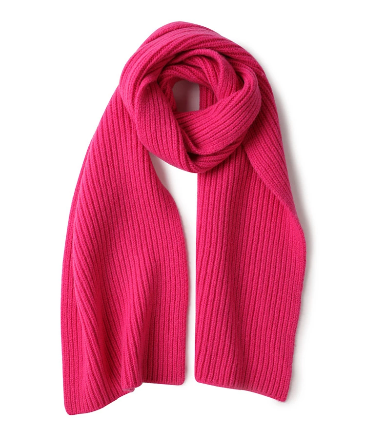 100% шерсть Женские Вязаные бутик шарф-кольцо розовый красный 7 видов цветов розничная и оптовая продажа