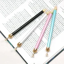 Горячая кавайная Корона шариковая студенческие ручки Шариковая ручка школьные офисные принадлежности Обучающие канцелярские принадлежности