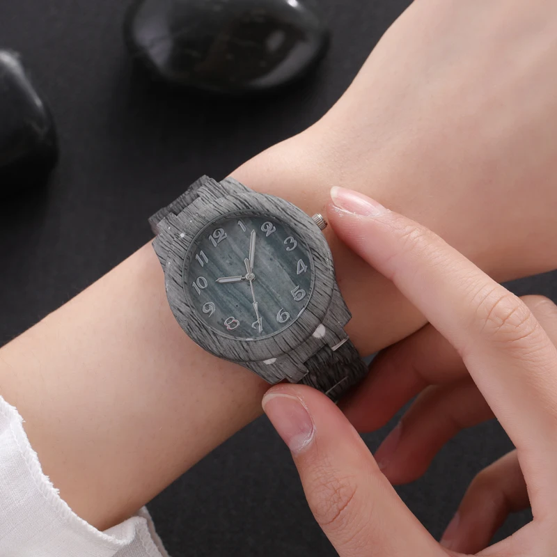 Relogio feminino Новинка 2019 года relojes творческий Винтаж древесины детские часы модный силиконовый ремень дети часы подарок