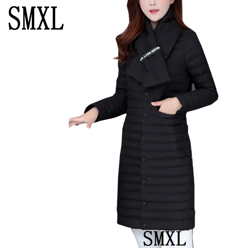 smxl Coat Ultra keep warm white Duck Down font b Jacket b font x Long Female