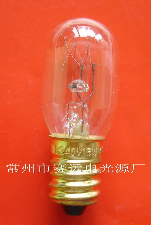Miniature light 240v 15w e14 t20x52 A289 GREAT 10pcs
