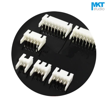 

2000Pcs XH 2.54mm Pitch XH2.54 Right Angle Pin Male Box Header Wafer With Fixed Holder 2P