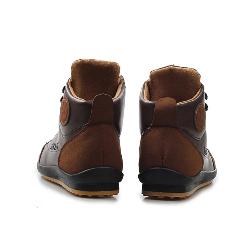YWEEN Лидер продаж Мужские ботинки Демисезонный Водонепроницаемый кожаные туфли Для мужчин на зиму; женские ботильоны; обувь на шнуровке мужская обувь плюс размеры 38–46