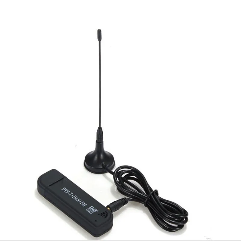 RTL-SDR/FM+ DAB/DVB-T USB 2,0 мини цифровая телевизионная Флешка ключ доступа dvbt SDR с RTL2832U& R820T тюнер ресивер+ пульт дистанционного управления Управление