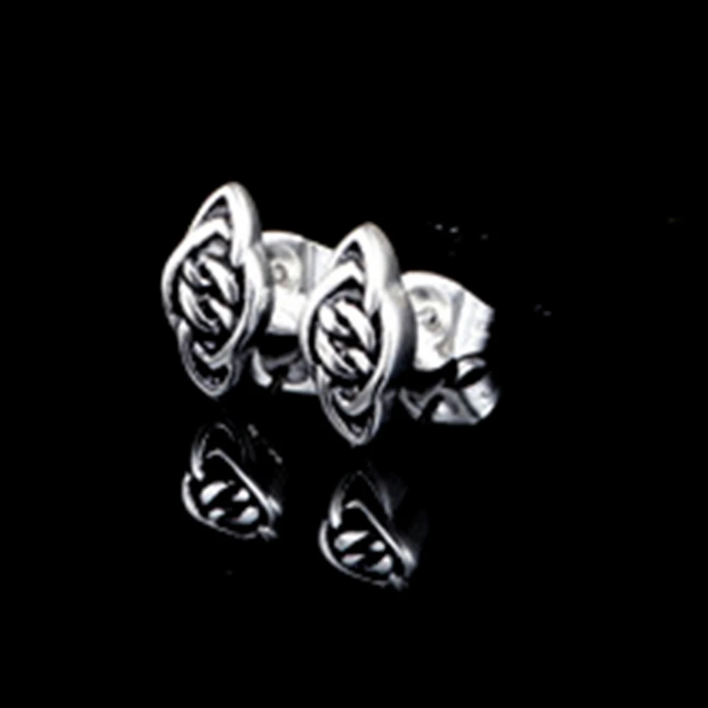 

Vintage Stainless Steel Women's Chain Earrings Titanium Steel Vintage Buddha Earrings Gifts Women's Fashion Jewelry