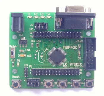 

MSP430F169 development board learning board with serial interfaces