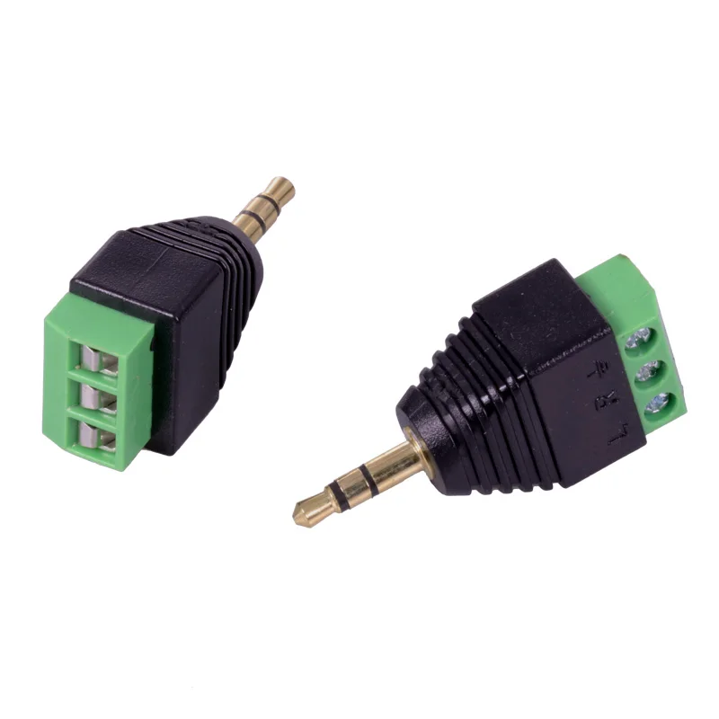 3 контактный разъем 5 мм 1 шт.|connector 3.5|connector 3connector plug |