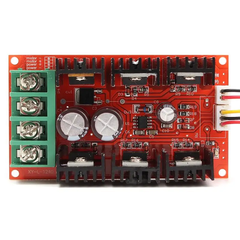 9-50V 40A DC регулятор скорости двигателя ШИМ RC контроллер 12V 24V 48V 2000W Макс горячая распродажа