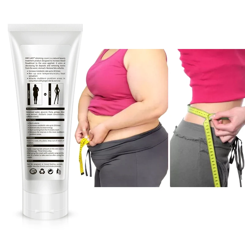 OMY LADY Slimming Cream Women Fast Fat Burning Weight Loss Cream Gel Arm Leg burning Calorie New Generation Lady Body Slim 100G