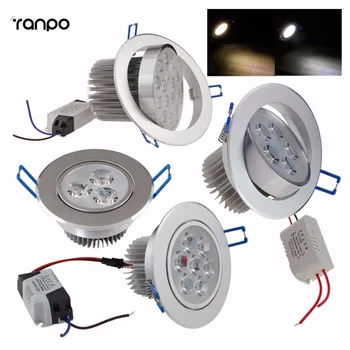 

High Quality 1PCS Non-Dimmable LED Recessed Ceiling Downlight Bulb 6W 10W 14W Warm/Cool White Spotlights Led Lamp