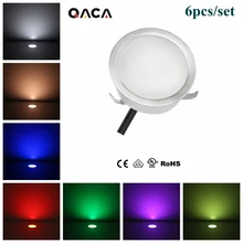 6 шт./компл. низкая Напряжение шаг света включает в себя драйвер и контроллер дорожки Путь лампы rcessed наружный настенный светильник IP67