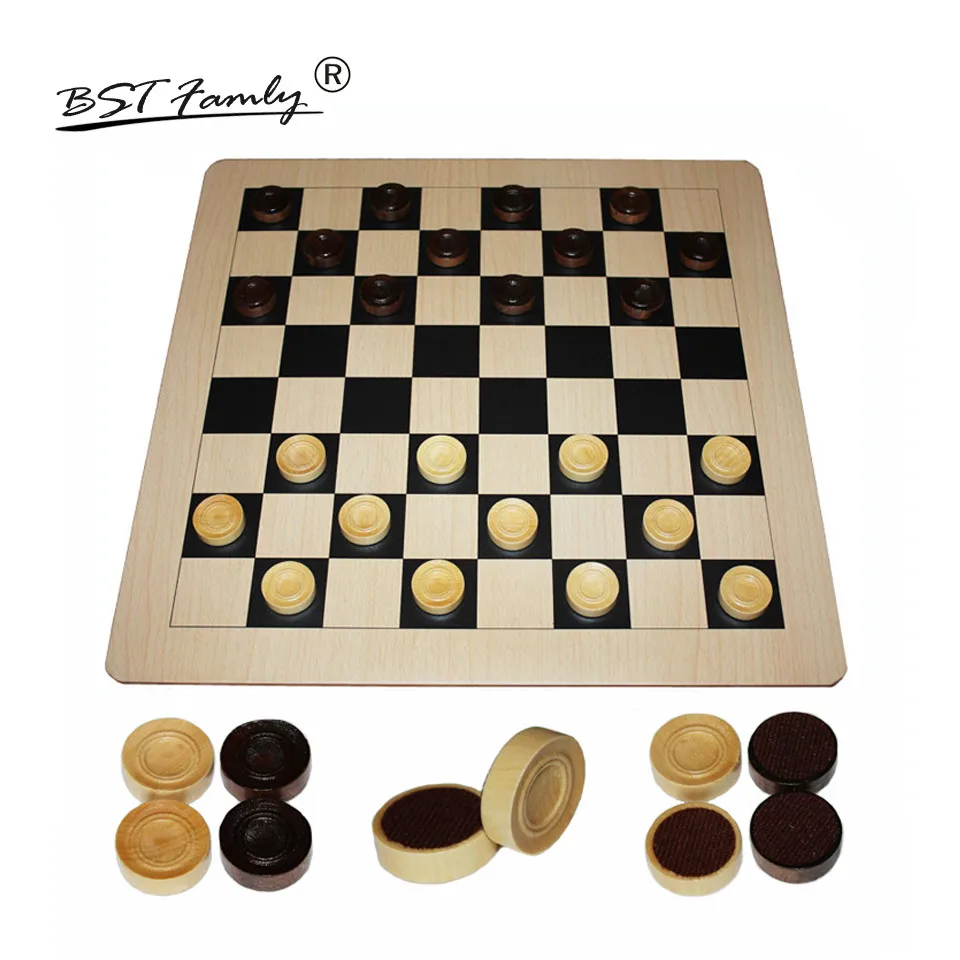 Международные шашки деревянный Шахматный набор 47*47*0,3 см складной шахматная доска магнитные шахматы 100 или 64 проверки BSTFAMLY T1