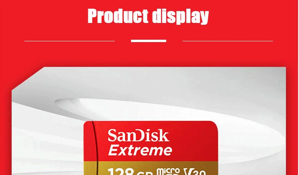 Карта памяти SanDisk Extreme и ultra micro SD SDHC/SDXC uhs-i C10 U3 V30 A1 32 Гб A2 64 Гб 128 Гб планшет смартфон камера и т. Д