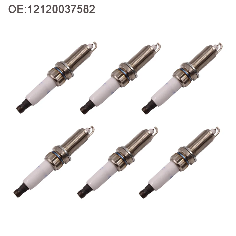 New Iridium Spark Plugs For BMW E82 E88 F10 F13 135i 535i X1 Spark Plug 12120037582 ZR5TPP33 New Iridium Spark Plugs For BMW E82 E88 F10 F13 135i 535i X1 Spark Plug 12120037582 ZR5TPP33