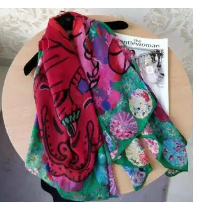Женский осенне-весенний шарф в стиле D, подарок на день рождения, Шаль 2 - Цвет: 5